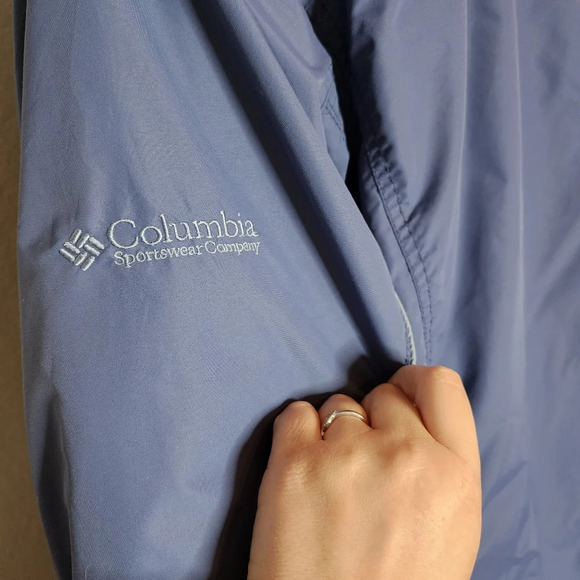 Columbia Bugaboo 3 in 1 Blue Coat Womens Size Large Fleece Lined Jacket - Picture 9 of 17